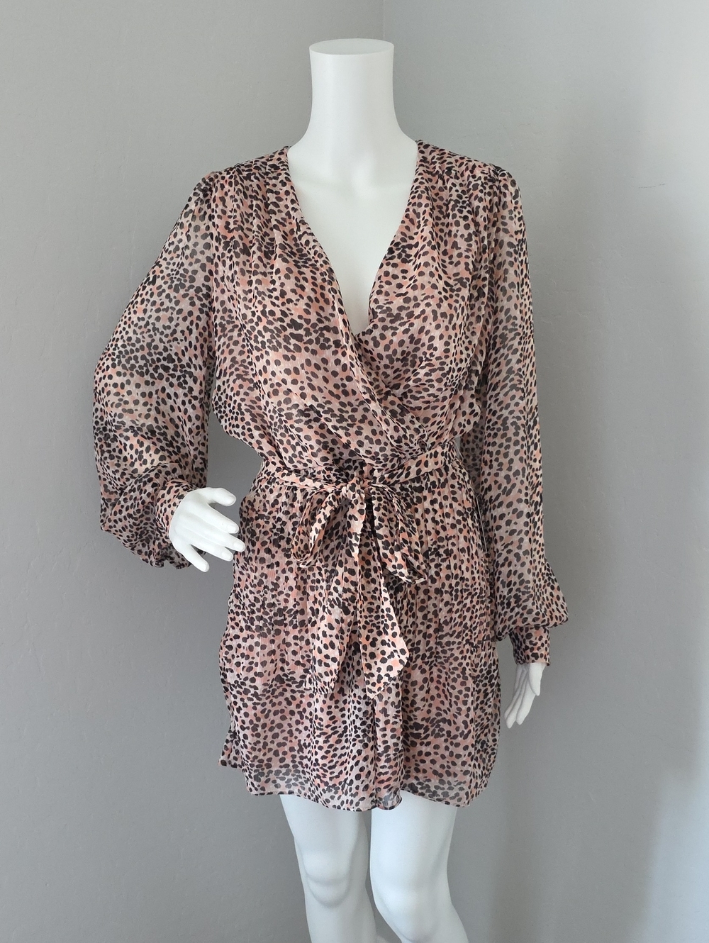 NWT Express Womens Animal Print Romper